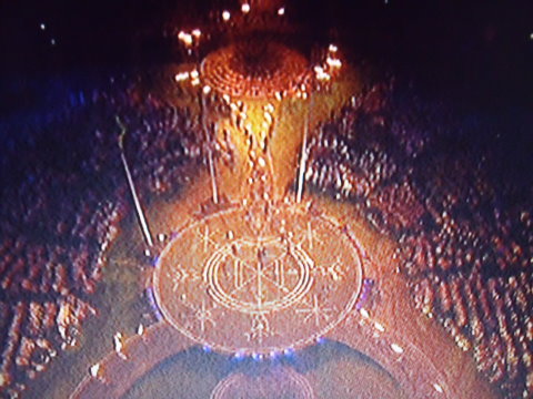 Closing ceremony-parlympics 2012- mystical symbols