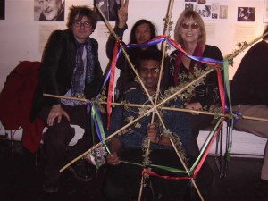Ritual Team members after Yule 2004 Ritual at Conway Hall
