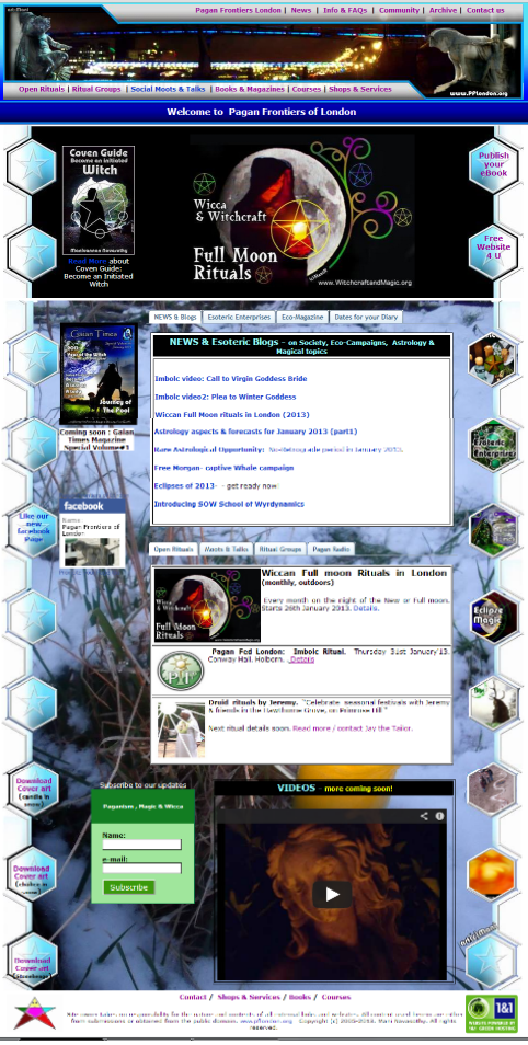 Pagan Frontiers of London -site 22Jan2013