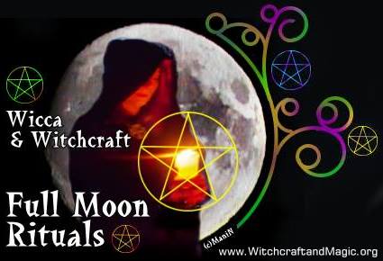 Wicca & Witchcraft - Monthly Full Moon Rituals 2013 - London