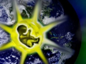 We are Star-Dust. Light after Death!  Art (c) Mani Navasothy 2012