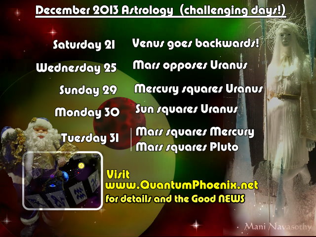 December 2013- challenging days forecast (c) Mani navasothy