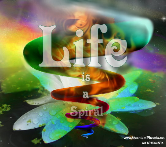 Life is a Spiral (c)ManiNavasothy2014