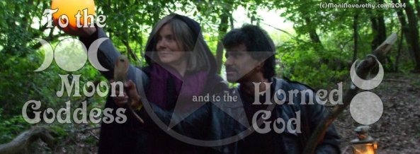 Bright Stellar Blessings of The Moon Goddess and the Horned God.
