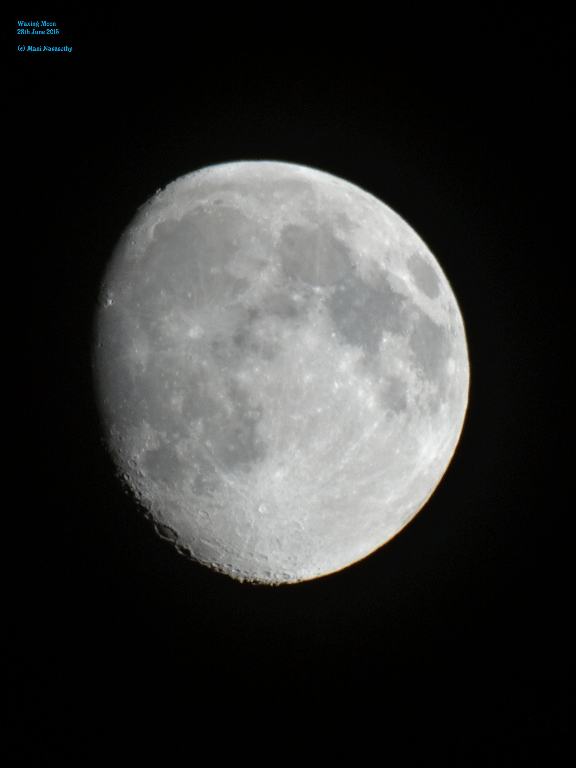 waxing moon 28june2015 (c) Mani Navasothy