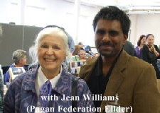 Jean Williams with Mani Navasothy at PF London Conference (c) Mani