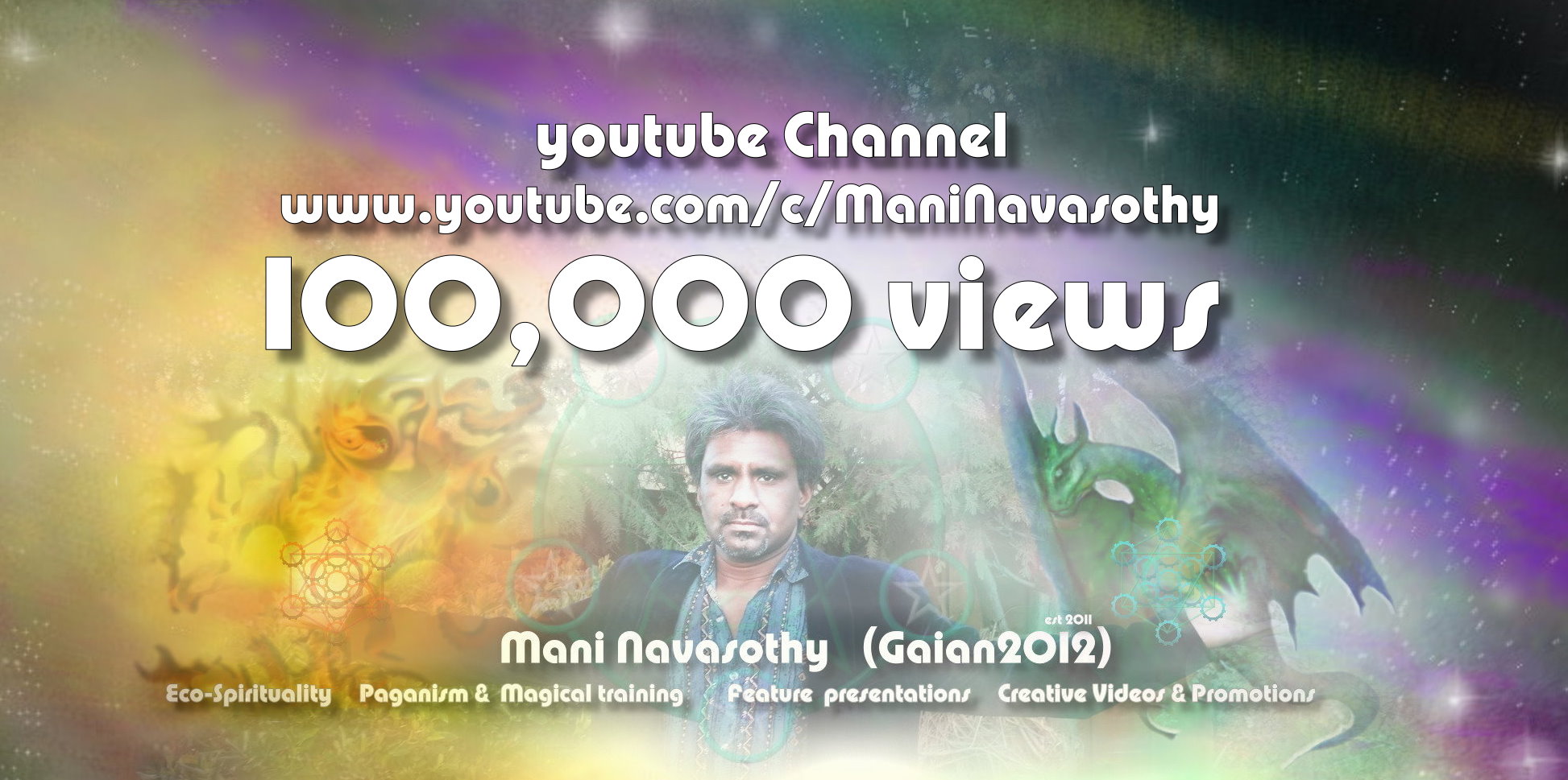 Gaian2012 channel - 100000 views 28May2016