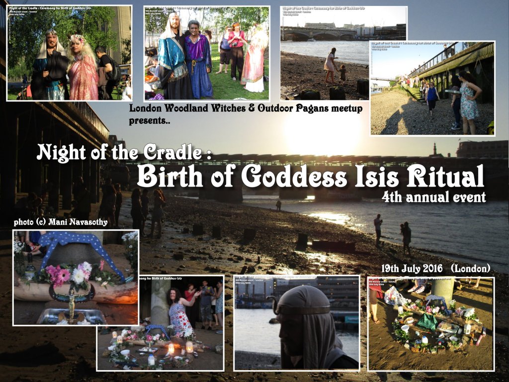 Night of the Cradle : Ritual for Birth of Goddess Isis (photos&nbsp;19July16)