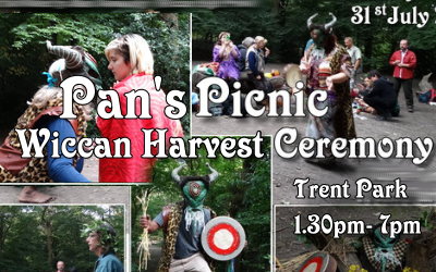 Pan’s Picnic 2016 & Wicca Lammas Harvest Ceremony in Trent Park, London – 31July2016