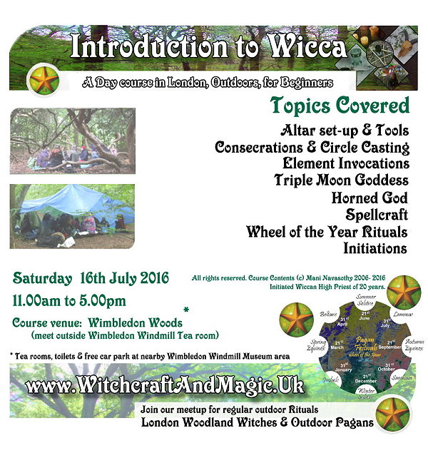 Wiccan Path for Beginners -16july16 (c) Mani Navasothy