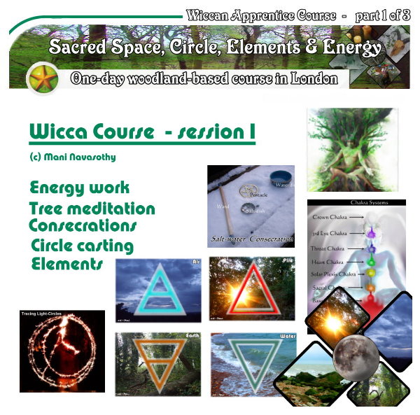 Wicca Course outdoors London- Autumn 2017 - part 1 of 3 by Mani Navasothy