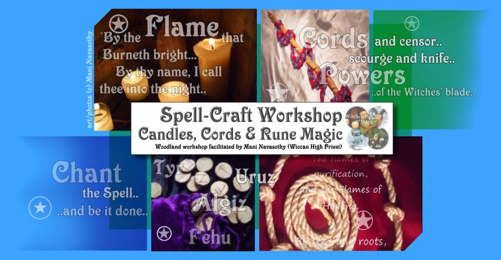 Wicca Spellcraft workshop: Candles, Cords & Runes Magic -8th April&nbsp;2018