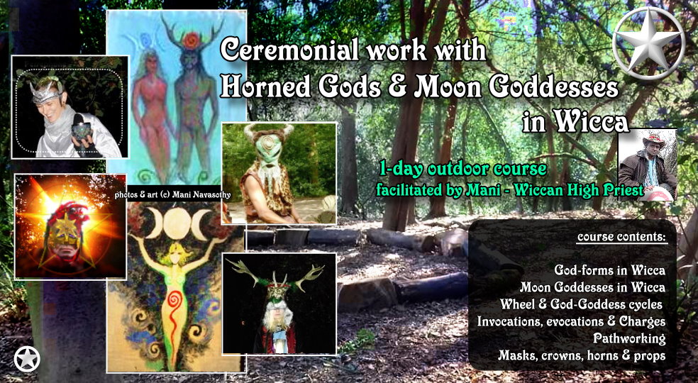 Wicca Course: Working with Horned God & Moon Goddess for Magical Empowerment (London,&nbsp;outdoors)