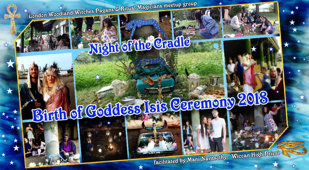Night of the Cradle- Birth of Goddess Isis Ceremony & Picnic (Richmond, London) 7th&nbsp;July’18