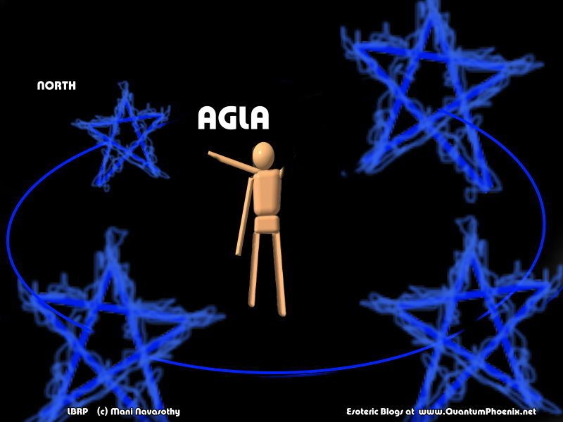 g1 draw 4th pentagram in North