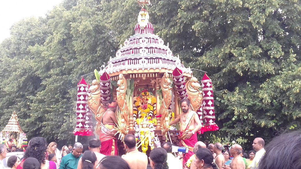 video- Wimbledon Ganapathy Temple – chariot Festival&nbsp;2019