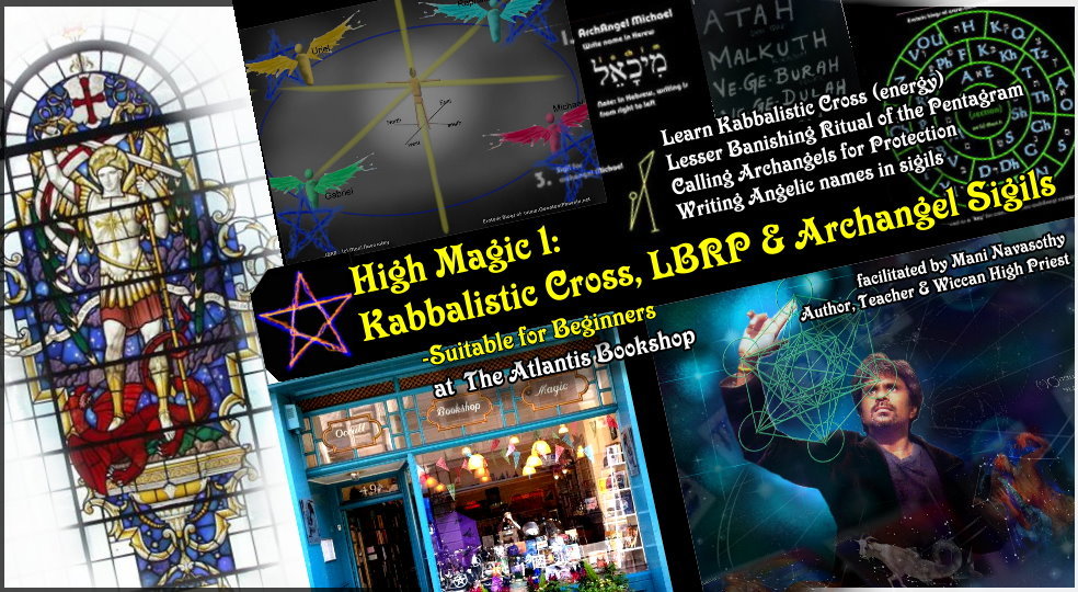 High Magic workshop by Mani Navasothy at Atlantis Bookshop 20Nov2019