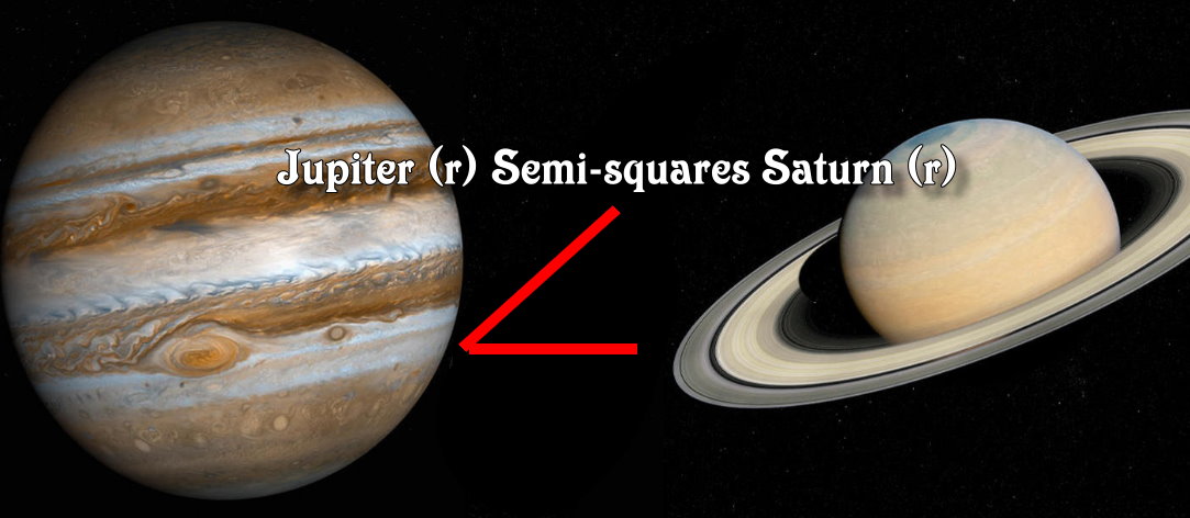 AstroAlert: Jupiter-semi-square-Saturn – on 21st Sept 2022 on ...