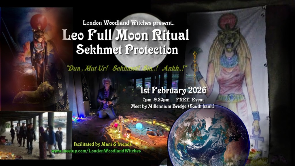 Leo Full moon – Sekhmet safety for USA & magic for binding&nbsp;Tyranny!
